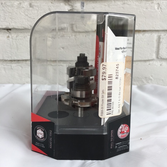 Freud Accessories Freud Adjustable Tongue Groove Router Bit Set